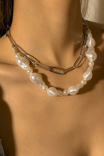 Fashion Simplicity Geometric Patchwork Necklaces