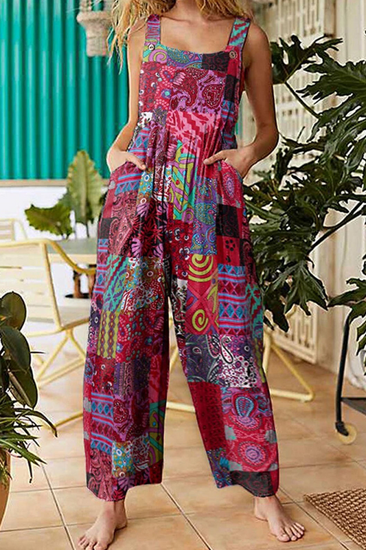 Mono informal con cuello barco, bolsillos y abertura en la articulación