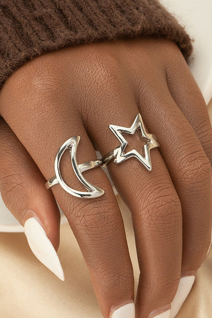 Anillos sólidos de moda diaria