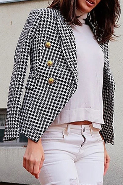 Prendas de abrigo de moda urbana con cuello vuelto liso (6 colores)