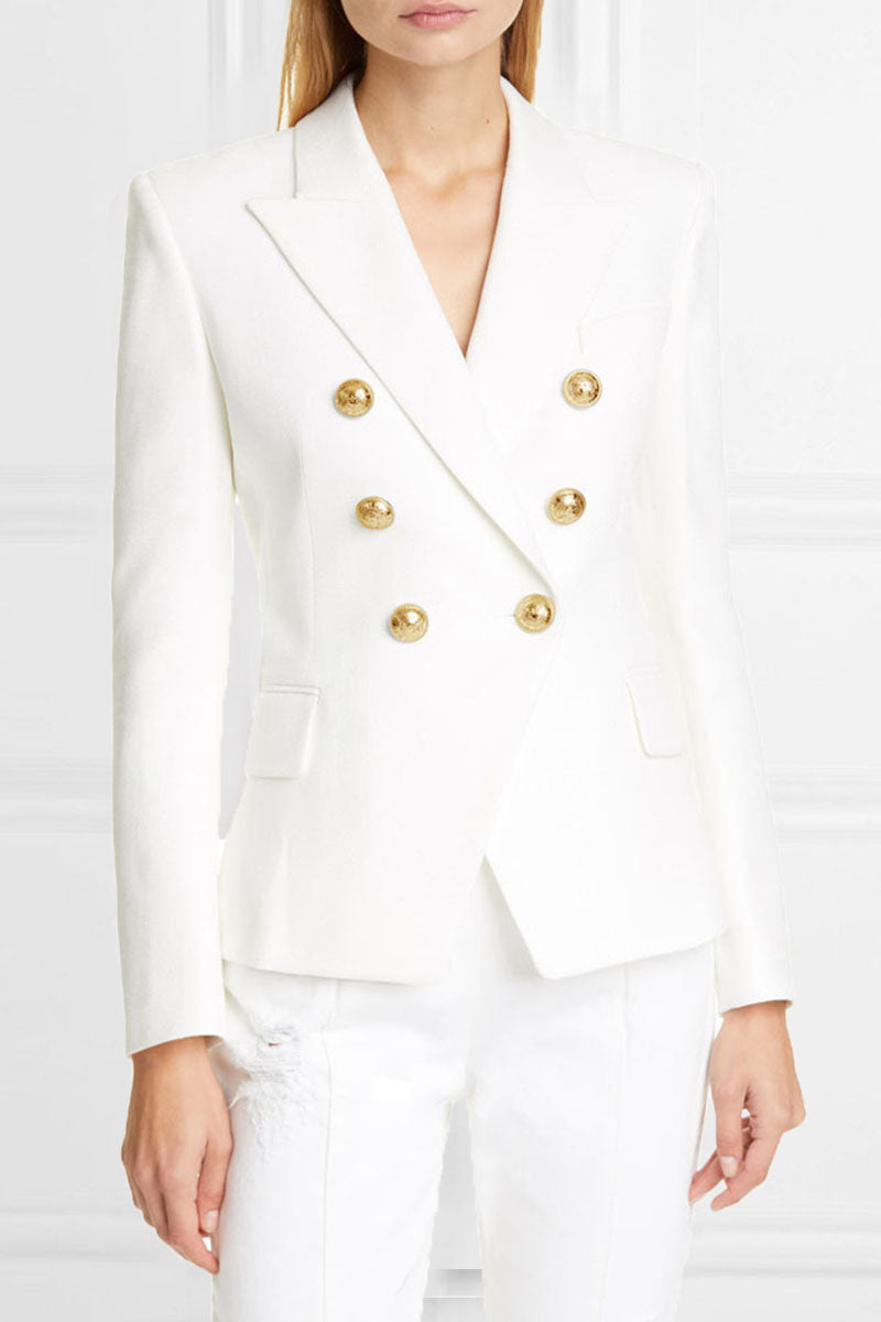 Prendas de abrigo de moda urbana con cuello vuelto liso (6 colores)
