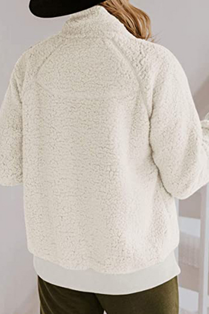 Prendas de abrigo con cuello mandarín, hebilla de unión dividida sólida