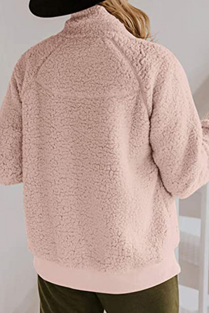 Prendas de abrigo con cuello mandarín, hebilla de unión dividida sólida