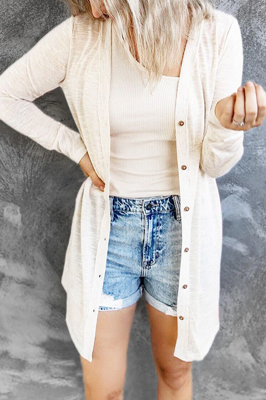 Tops casuales con hebillas sólidas