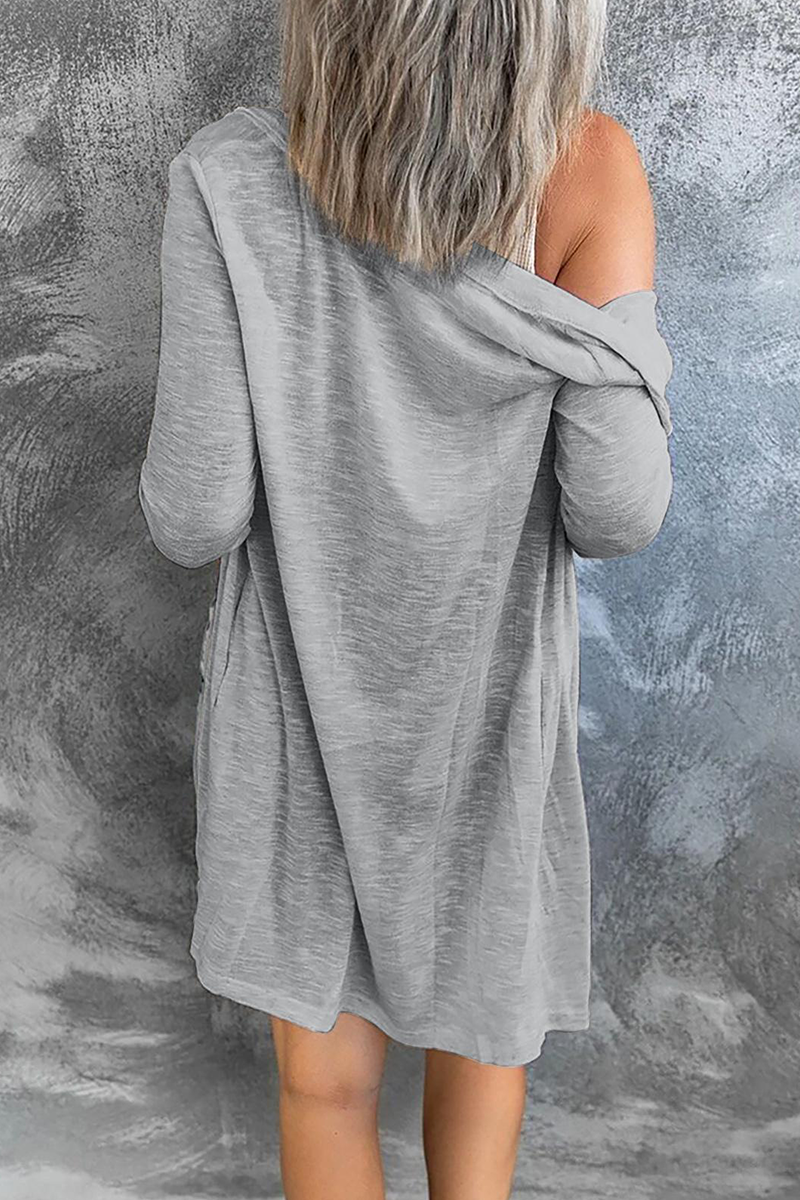 Tops casuales con hebillas sólidas