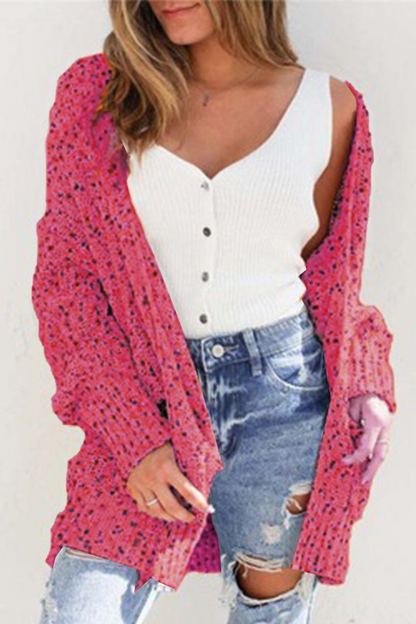 Suéter informal con bolsillos y retazos (7 colores)