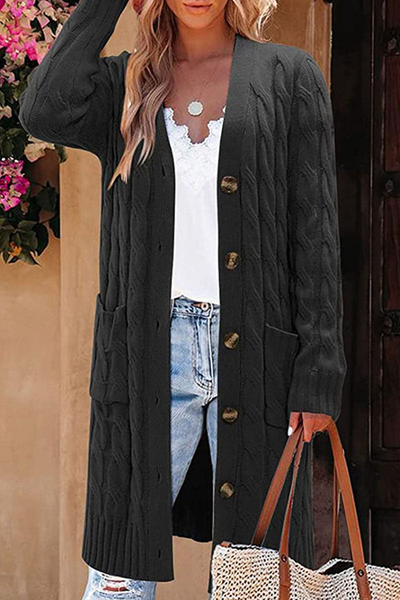 Tops casuales de moda con cuello en V dividido liso (8 colores)