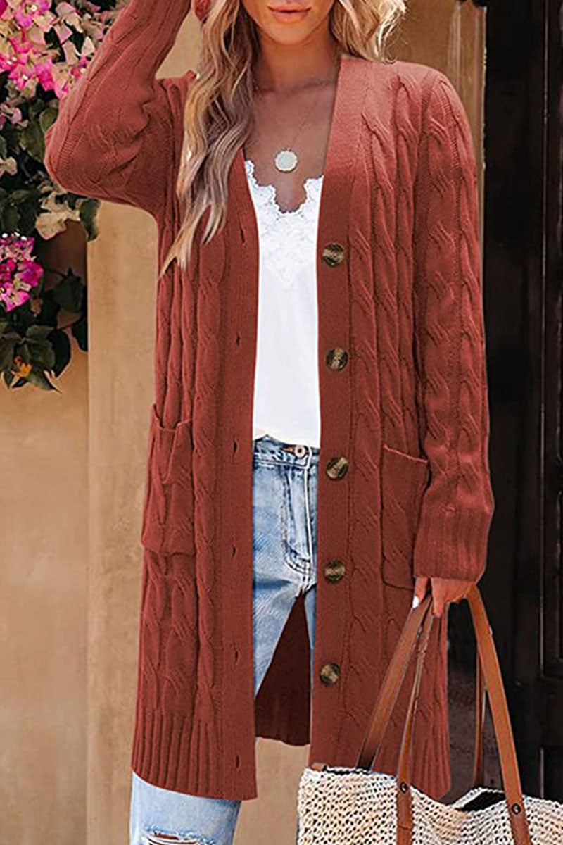 Tops casuales de moda con cuello en V dividido liso (8 colores)