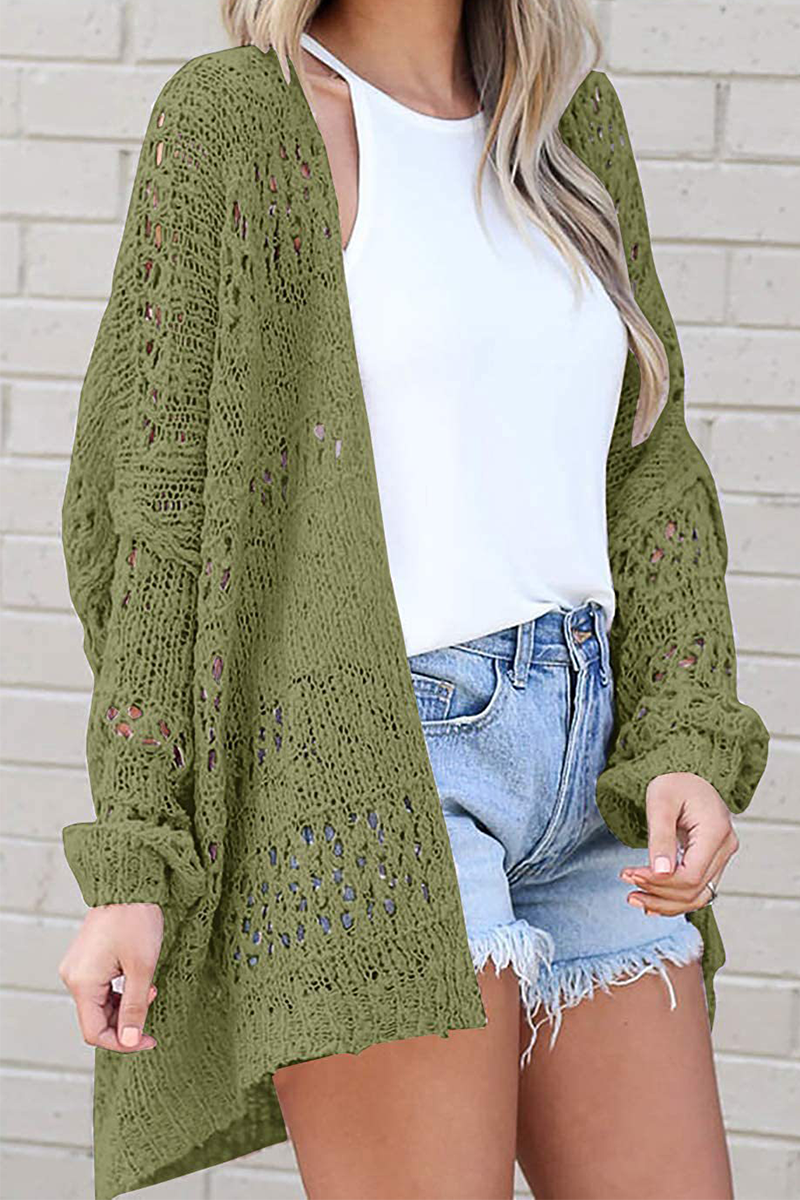 Tops casuales de patchwork ahuecados y sólidos