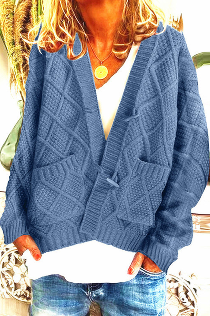 Tops casuales de calle con cuello en V dividido liso (5 colores)