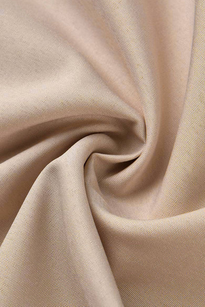 Tops casuales de cuello vuelto con hebilla y retazos sólidos (8 colores)