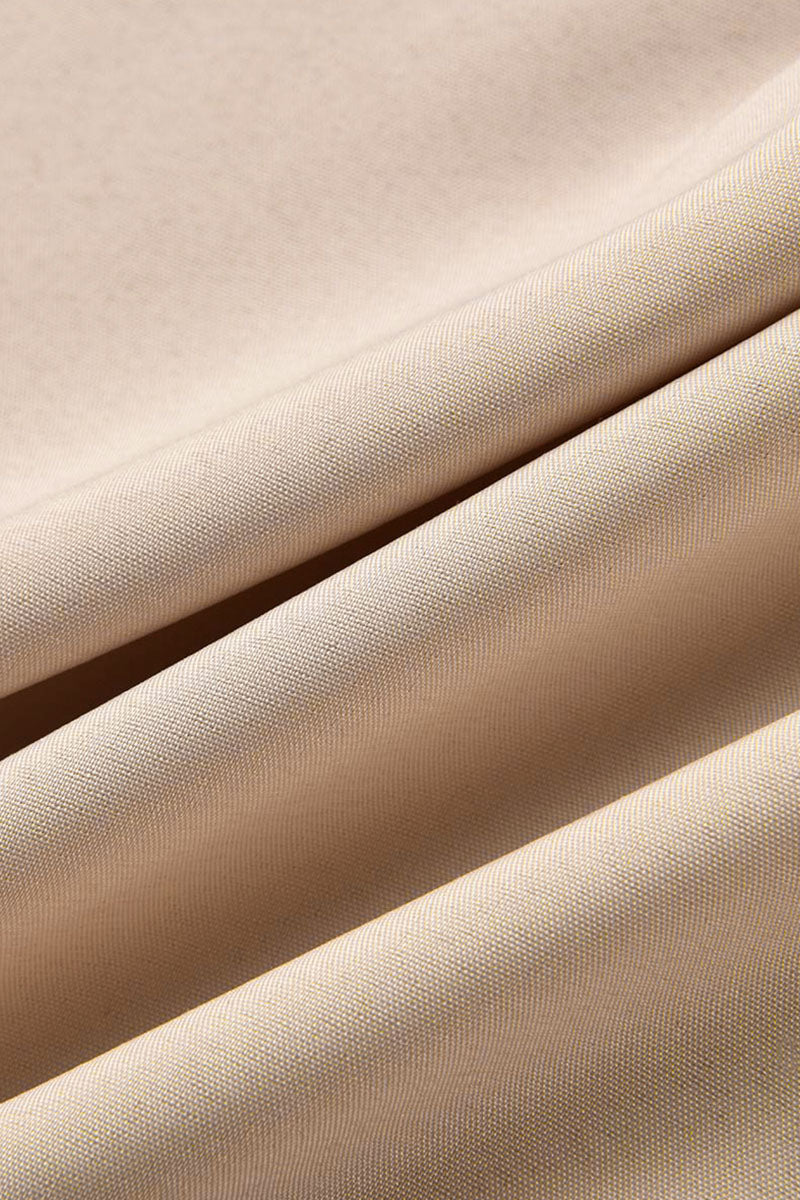 Tops casuales de cuello vuelto con hebilla y retazos sólidos (8 colores)