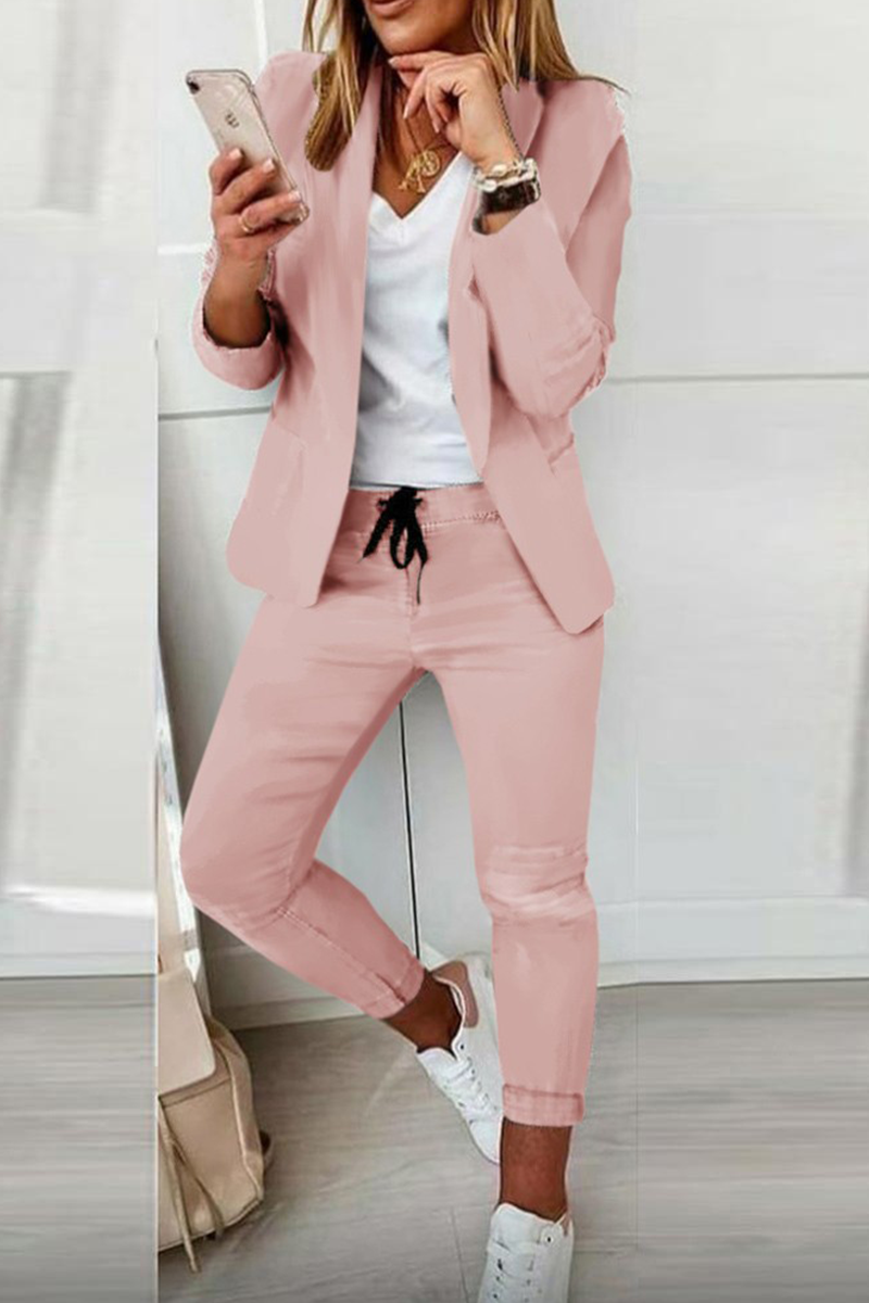 Conjunto de traje casual y de moda (10 colores)