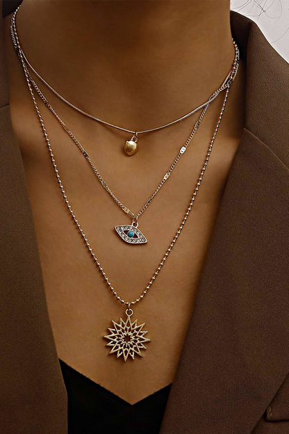 Sexy Street Patchwork Hot Drill Rhinestone Necklaces