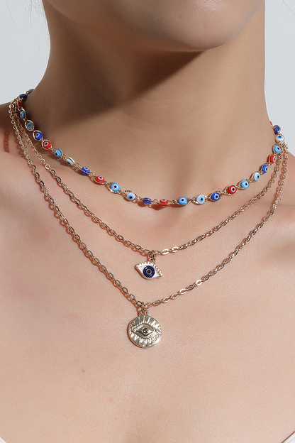 Fashion Street Patchwork Bead tube Necklaces