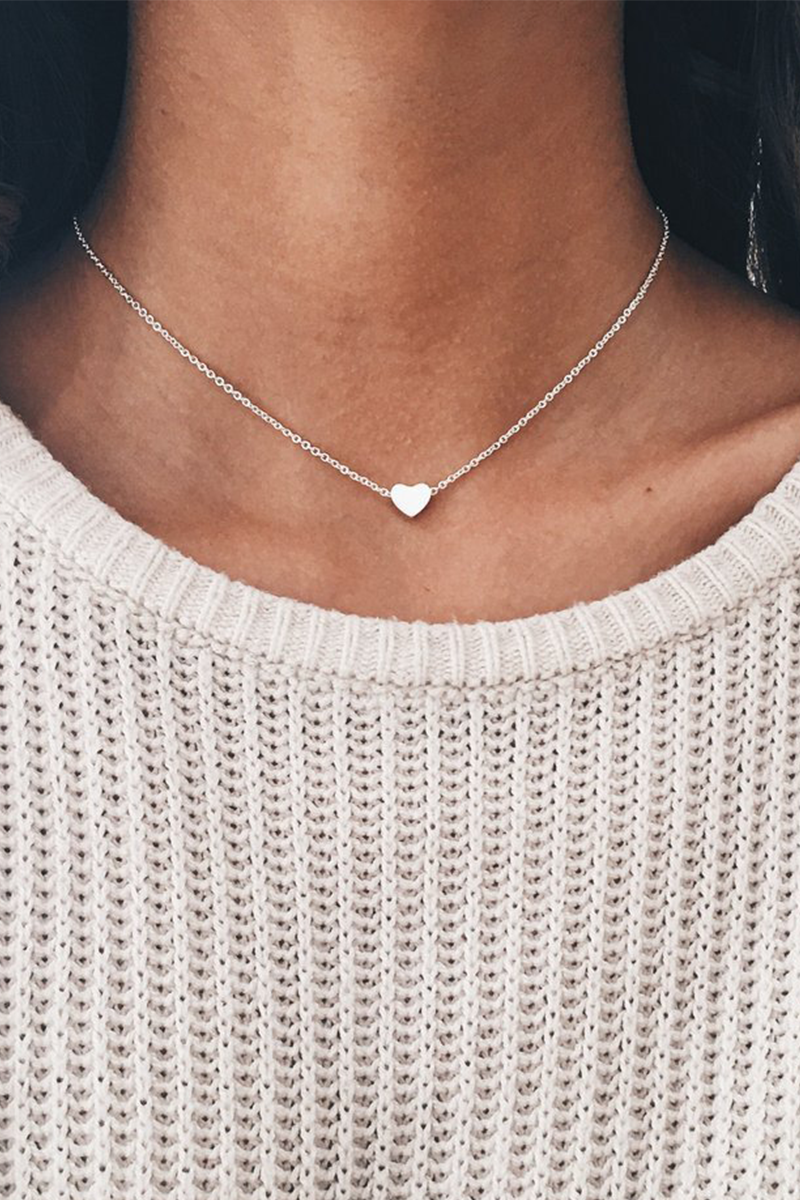 Sexy Street Solid Split Joint Chains Necklaces