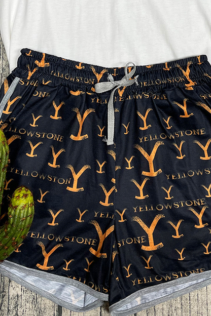 Pantalones rectos de cintura media con estampado de patchwork y estampado completo (5 colores)