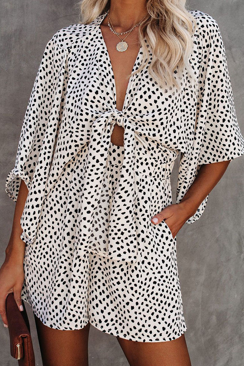 Fashion Elegant Striped Print Strap Design V Neck Loose Jumpsuits(6 Colors)