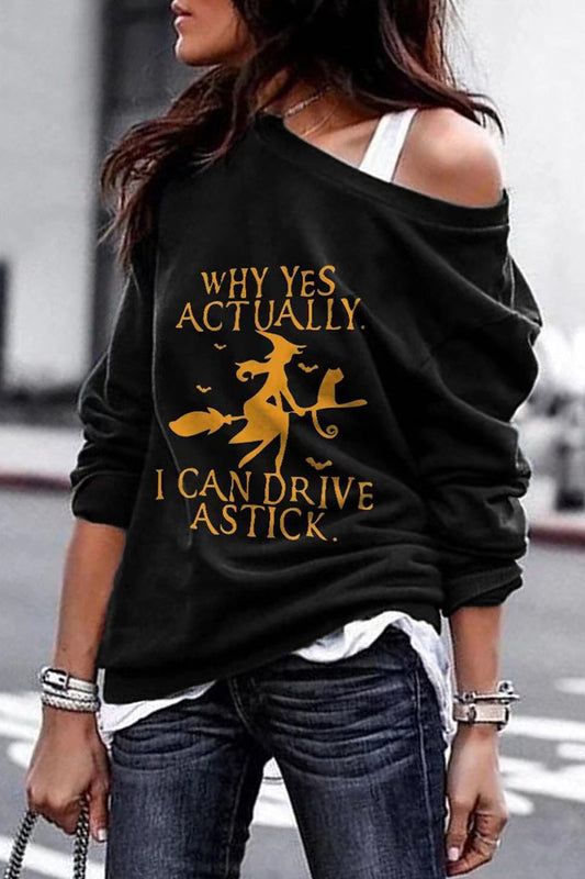 Tops casuales de moda con cuello redondo y estampado