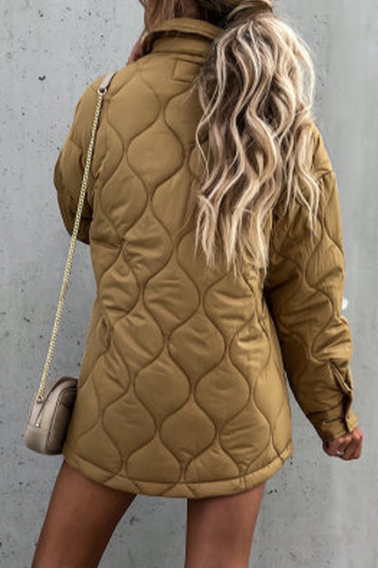Prendas de abrigo con cuello vuelto y bolsillos lisos de Work Street