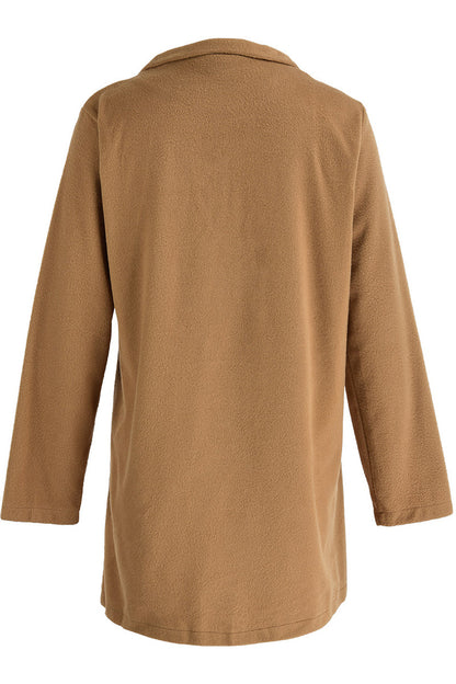 Prendas de abrigo informales de cuello mandarín para adultos (3 colores)