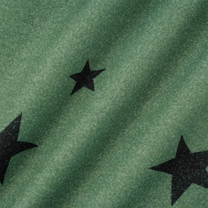 Tops casuales con cuello y cremallera de patchwork de estrellas (8 colores)