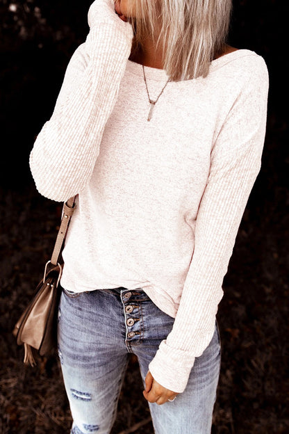 Tops casuales lisos sin espalda con cuello redondo y nudo