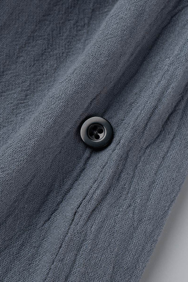 Monos casuales de cuello cuadrado con hebilla sólida (5 colores)