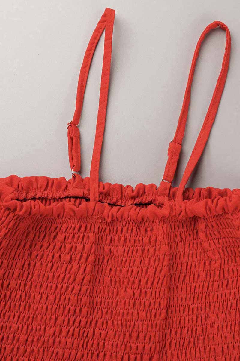 Fashion Living Solid Pocket Spaghetti Strap Loose Jumpsuits(5 colors)