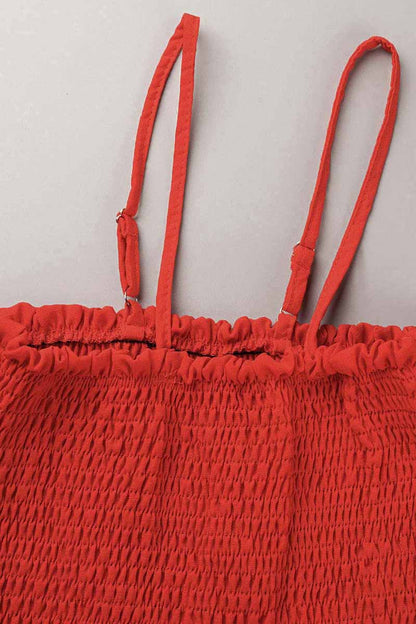 Fashion Living Solid Pocket Spaghetti Strap Loose Jumpsuits(5 colors)