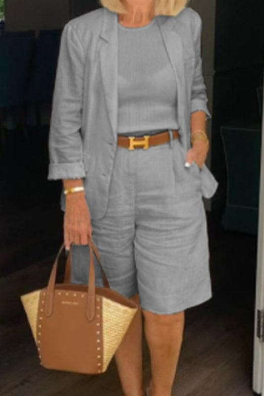 Conjunto elegante de verano de dos piezas | Ideal para días informales