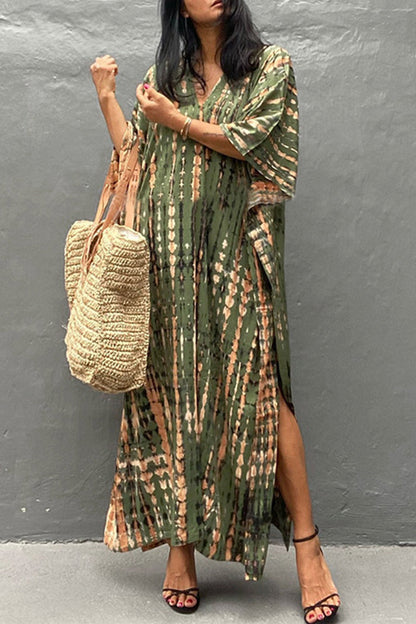 Traje de baño informal con estampado para vacaciones (28 colores)