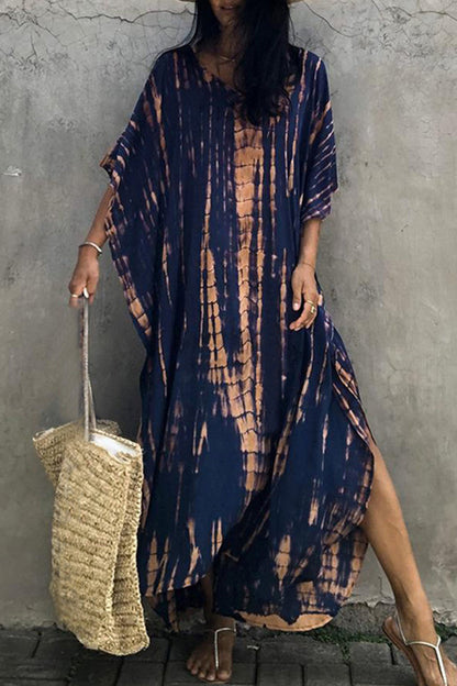Traje de baño informal con estampado para vacaciones (28 colores)