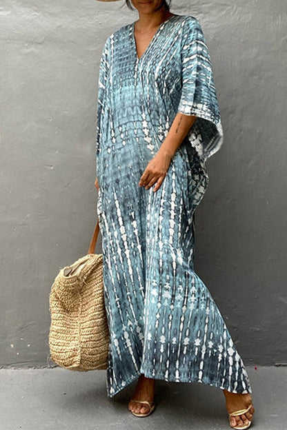 Traje de baño informal con estampado para vacaciones (28 colores)