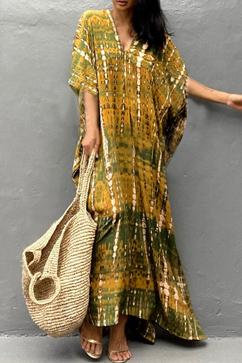 Traje de baño informal con estampado para vacaciones (28 colores)