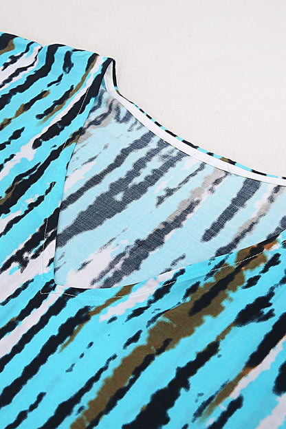 Traje de baño informal con estampado para vacaciones (28 colores)