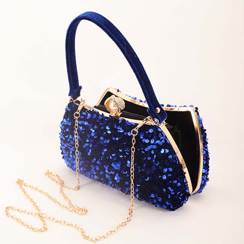 Formal Patchwork Sequins Bags(5 Colors)