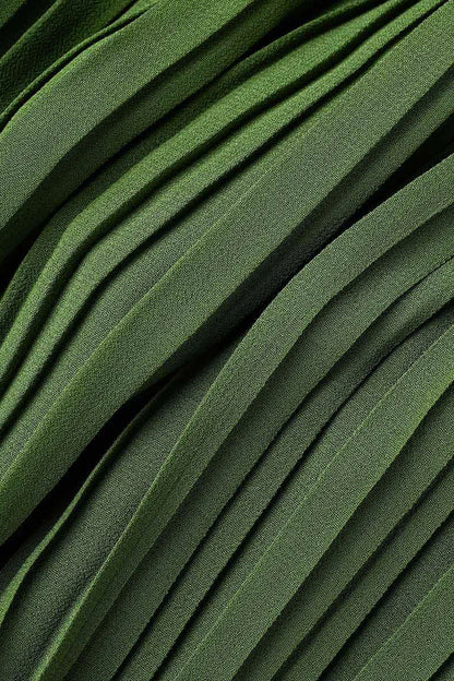 Mono informal sencillo, holgado, sin tirantes y con pliegues lisos (3 colores)