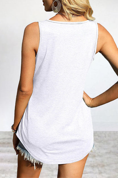 Blusa informal sencilla de color liso con cuello cuadrado (4 colores)