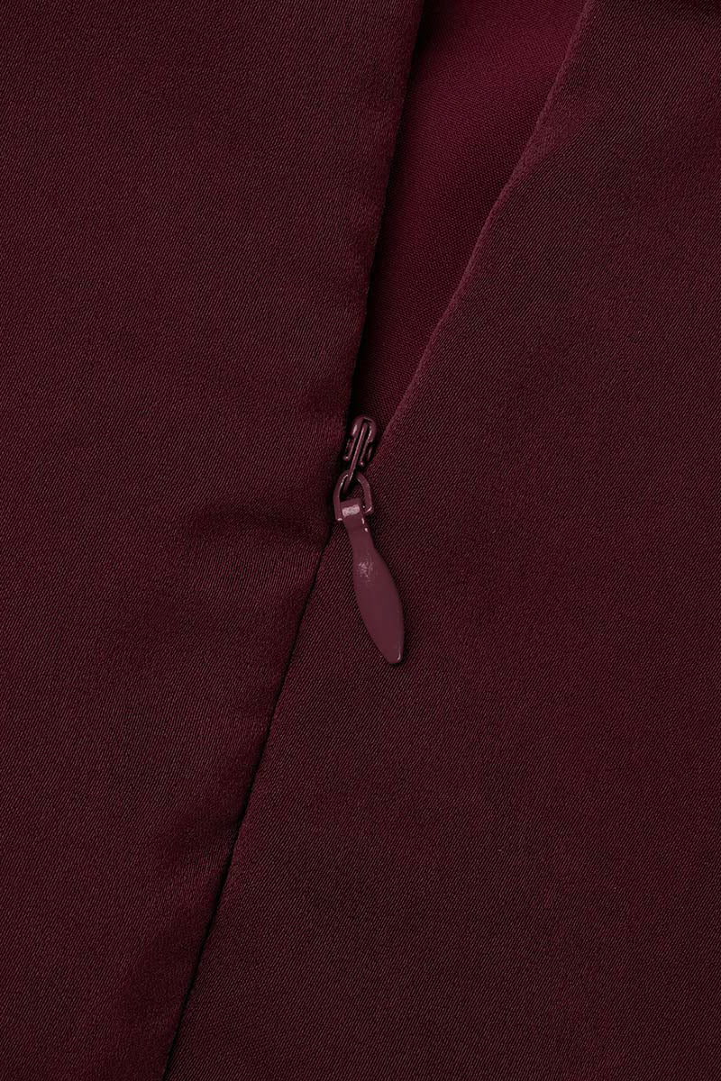 Celebrities Simplicity Solid Zipper Half A Turtleneck A Line Dresses(6 Colors)