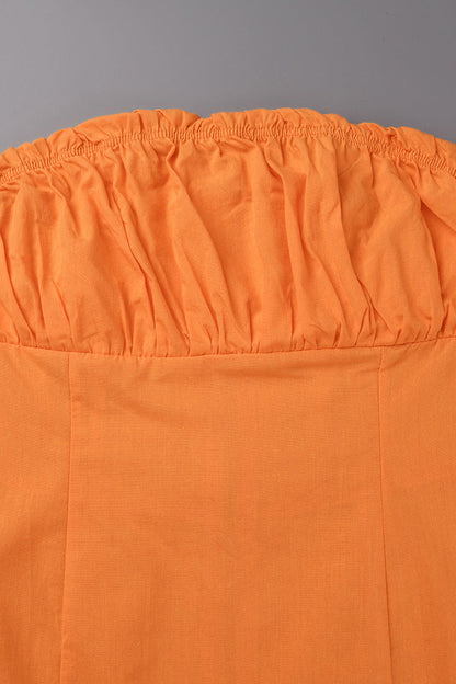 Sweet Elegant Solid Fold Zipper Off the Shoulder A Line Dresses