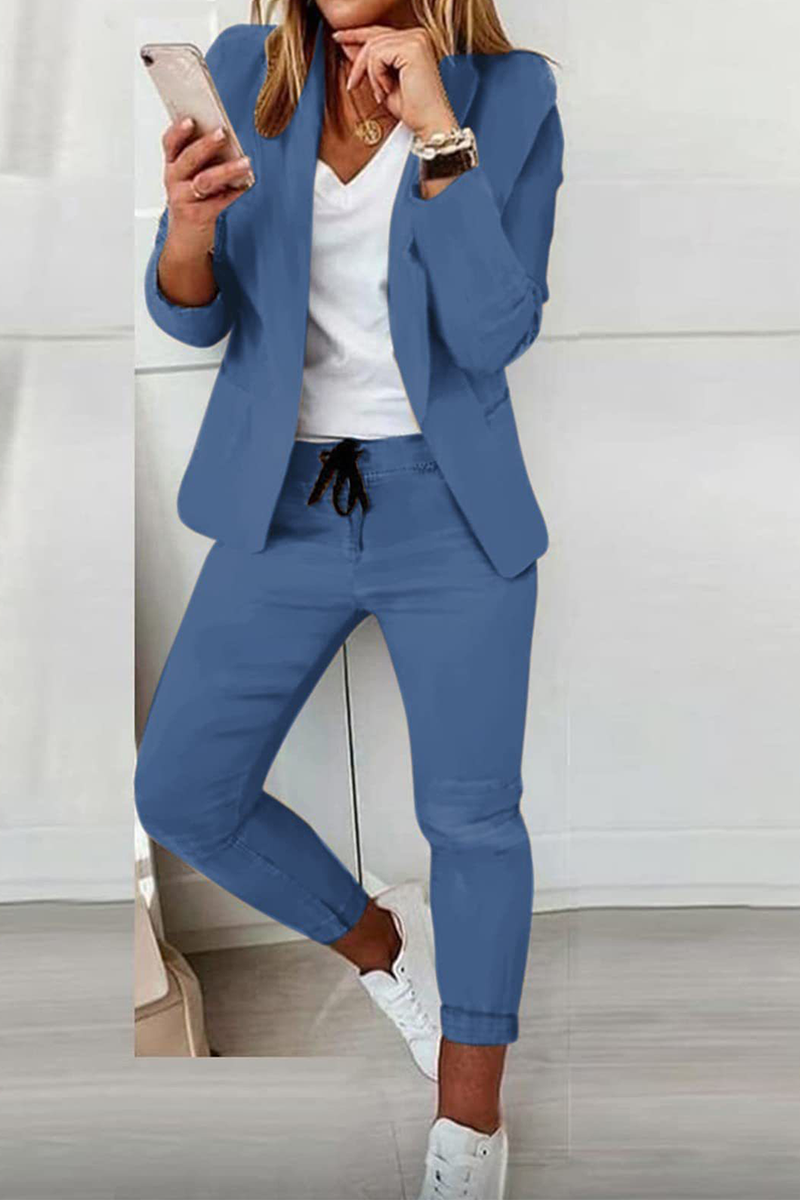 Conjunto de traje casual y de moda (10 colores)