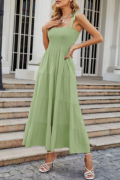 Vestidos estampados con tirantes finos, patchwork y lunares de moda urbana