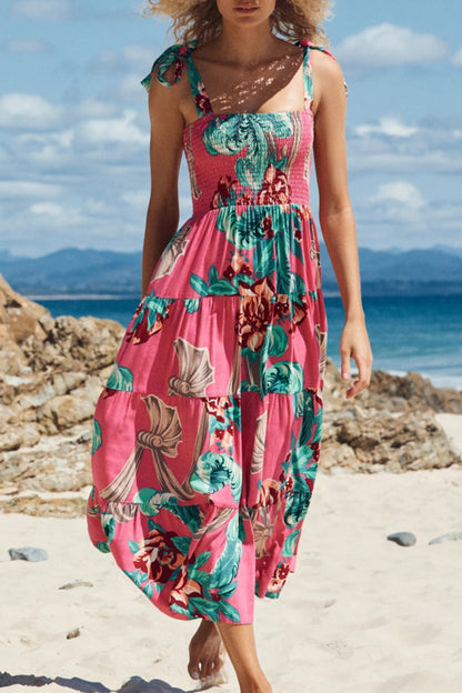 Vestidos estampados con tirantes finos, patchwork y lunares de moda urbana