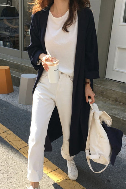 Tops casuales de cuello camisero con frenillo sólido