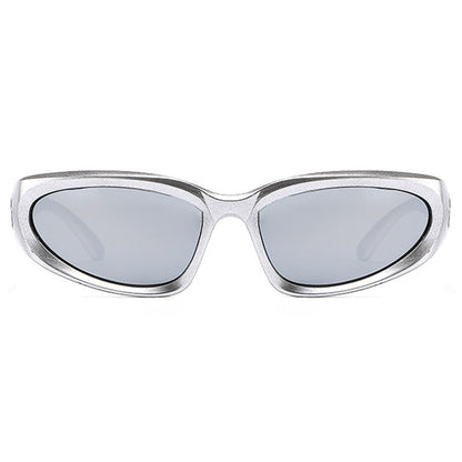 Casual Daily Solid Patchwork Sunglasses