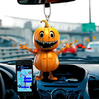 Halloween Creative Pumpkin Car Pendant