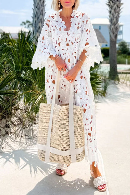 Traje de baño sexy de vacaciones, liso, ahuecado, para cubrirse (5 colores)