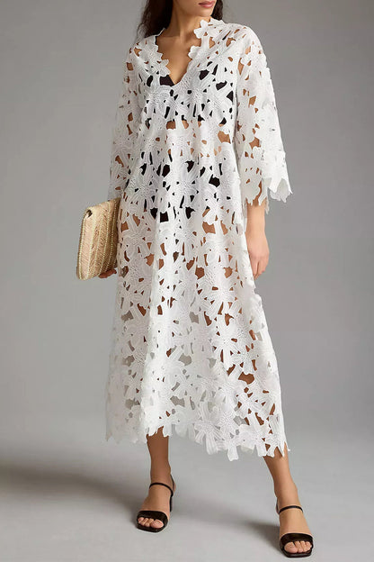 Traje de baño sexy de vacaciones, liso, ahuecado, para cubrirse (5 colores)