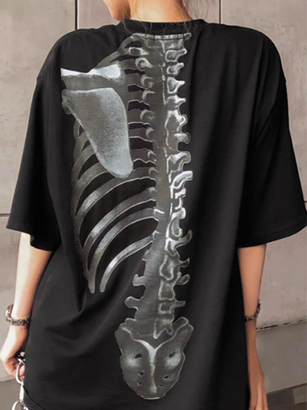 Anatomy Skeleton Short Sleeve Graphic Tee